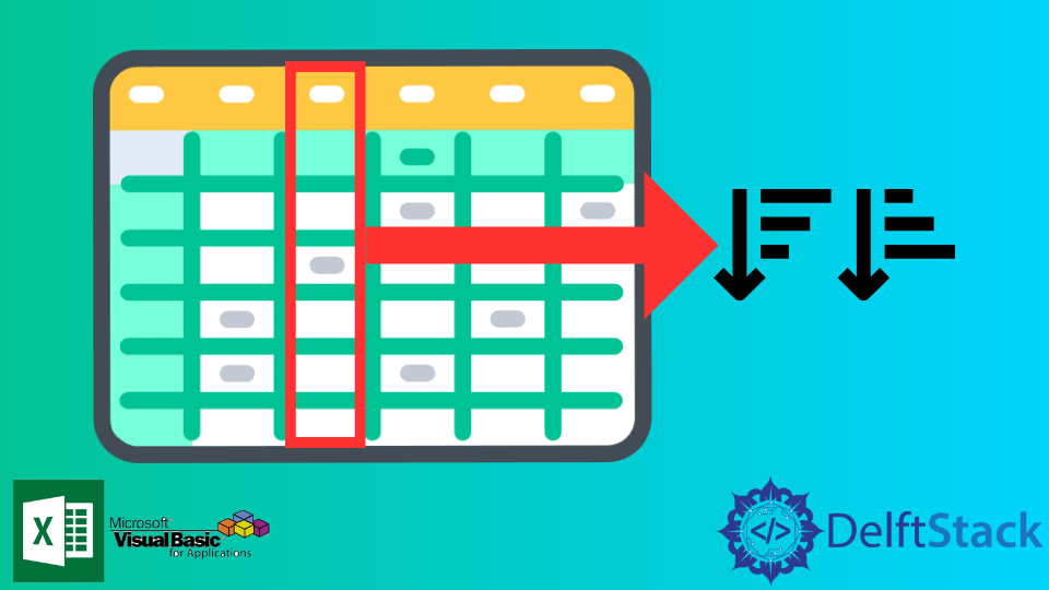 Sort Data Range By Specific Column In Excel VBA Delft Stack